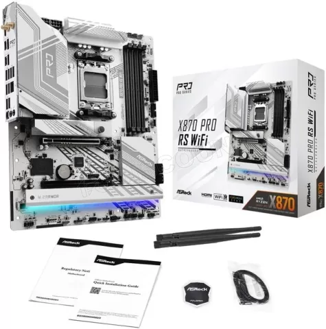 Photo de Carte Mère ASRock X870 Pro Race Sport WiFi (AMD AM5)