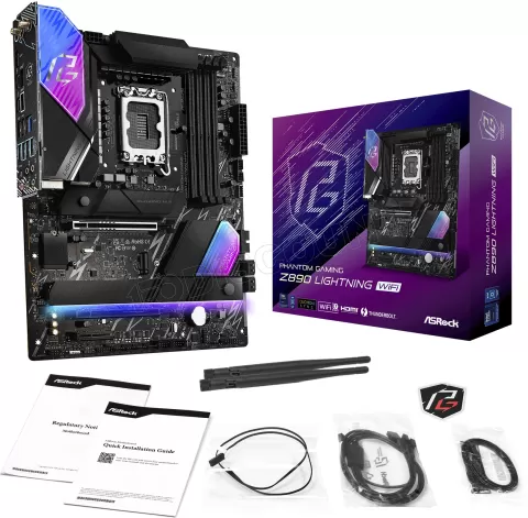 Photo de Carte Mère ASRock Z890 Lightning WiFi (Intel LGA 1851)