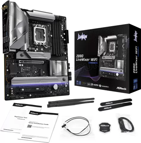 Photo de Carte Mère ASRock Z890 LiveMixer WiFi (Intel LGA 1851)