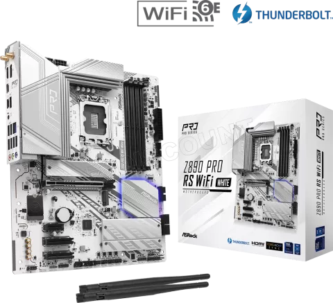 Photo de Carte Mère ASRock Z890 Pro Race Sport WiFi White (Intel LGA 1851)