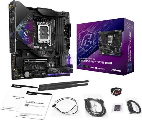 Photo de Carte Mère ASRock Z890M Riptide WiFi (Intel LGA 1851) Micro ATX