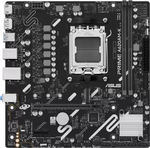 Photo de Carte Mère Asus Prime A620AM-K (AM5) Micro ATX