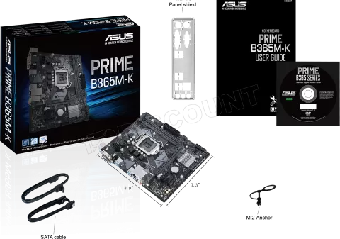 Photo de Carte Mère Asus Prime B365M-K (Intel LGA 1151) Micro ATX