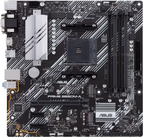 Photo de Carte Mère Asus Prime B550M-A (AM4) Micro ATX