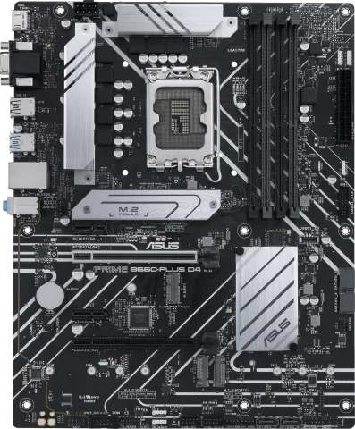 Photo de Carte Mère Asus Prime B660-Plus D4 (Intel LGA 1700)