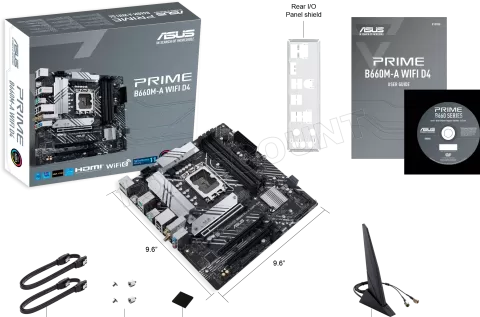 Photo de Carte Mère Asus Prime B660M-A WiFi D4 (Intel LGA 1700) Micro ATX