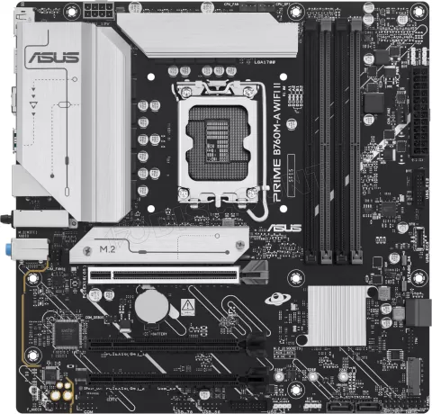 Photo de Carte Mère Asus Prime B760M-A WiFi II (Intel LGA 1700) Micro ATX