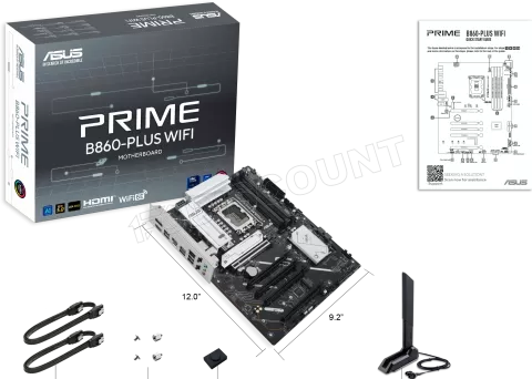 Photo de Carte Mère Asus Prime B860-Plus WiFi (Intel LGA 1851)