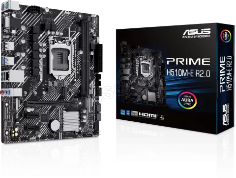 Photo de Carte Mère Asus Prime H510M-E R2.0 (Intel LGA 1200) Micro ATX