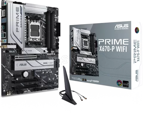 Photo de Carte Mère Asus Prime X670-P WiFi (AM5)