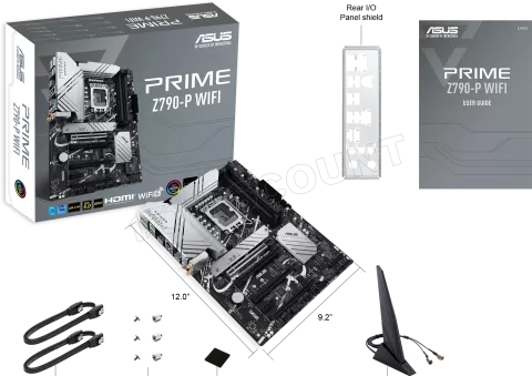 Photo de Carte Mère Asus Prime Z790-P Wifi DDR5 (Intel LGA 1700)