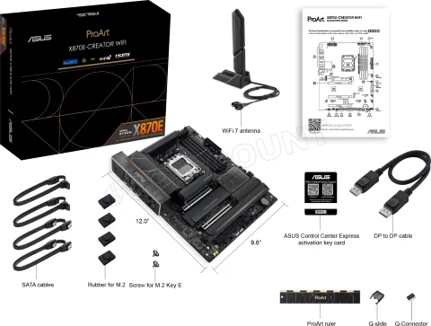 Photo de Carte Mère Asus ProArt X870E-Creator WiFi (AMD AM5)