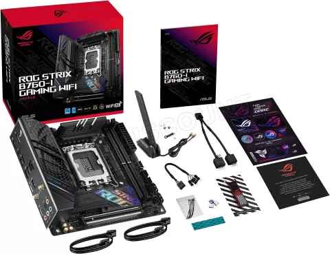 Photo de Carte Mère Asus Rog Strix B760-I Gaming WiFi DDR5 (Intel LGA 1700) Mini ITX