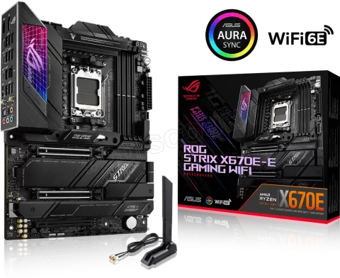 Photo de Carte Mère Asus Rog Strix X670E-E Gaming WiFi (AM5)