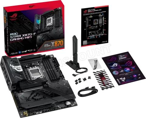 Photo de Carte Mère Asus Rog Strix X870E-F Gaming WiFi (AMD AM5)