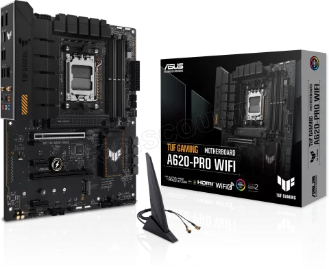 Photo de Carte Mère Asus Tuf Gaming A620-Pro WiFi (AM5)