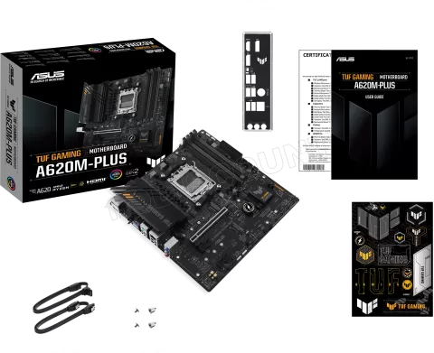 Photo de Carte Mère Asus Tuf Gaming A620M-Plus (AM5) Micro ATX