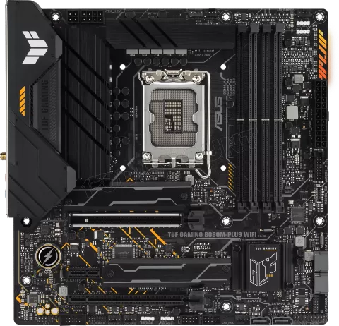 Photo de Carte Mère Asus Tuf Gaming B660M-Plus Wifi DDR5 (Intel LGA 1700) Micro ATX