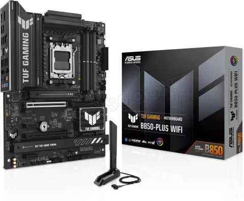 Photo de Carte Mère Asus Tuf Gaming B850-Plus WiFi (AMD AM5)