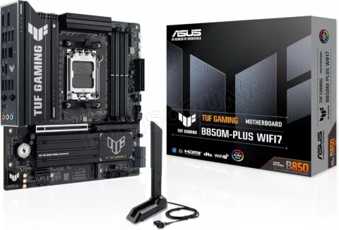 Photo de Carte mère Asus Tuf Gaming B850M-Plus WiFi7 (AM5) Micro ATX