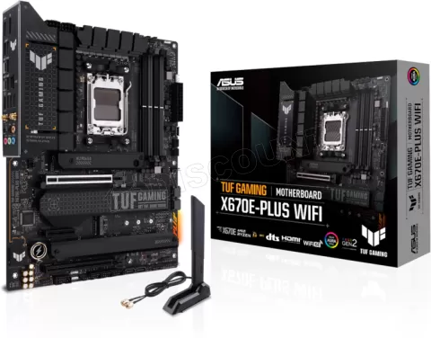 Photo de Carte Mère Asus Tuf Gaming X670E-Plus WiFi (AM5)