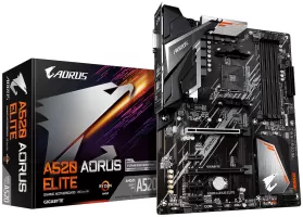 Photo de Carte Mère Gigabyte A520 Aorus Elite (AM4)