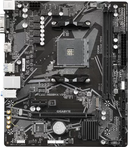 Photo de Carte Mère Gigabyte A520M K V2 (AM4) Micro ATX