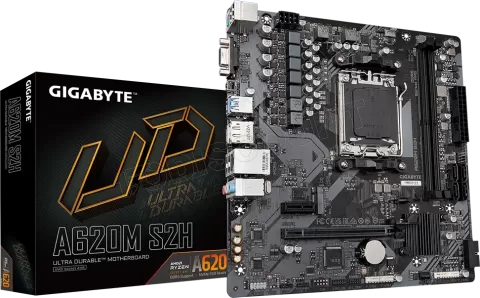 Photo de Carte Mère Gigabyte A620M S2H (AM5) Micro ATX