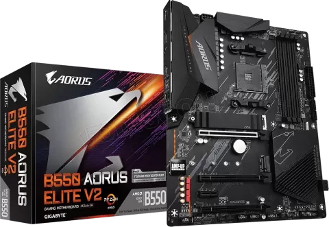 Photo de Carte Mère Gigabyte B550 Aorus Elite (AM4)