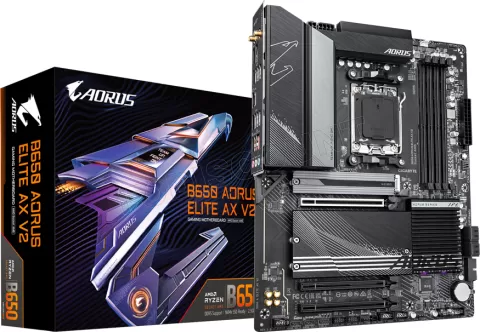 Photo de Carte Mère Gigabyte B650 Aorus Elite AX V2 (AM5)