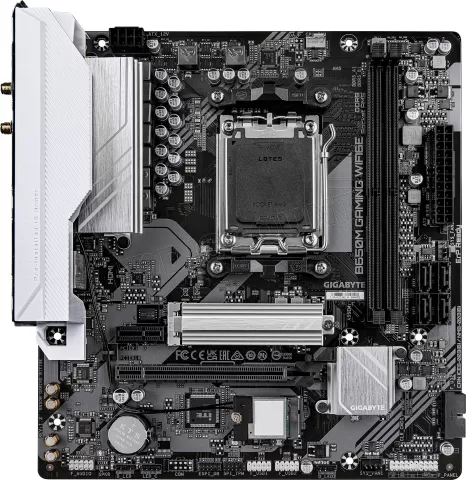 Photo de Carte Mère Gigabyte B650M Gaming WiFi6E (AM5) Micro ATX