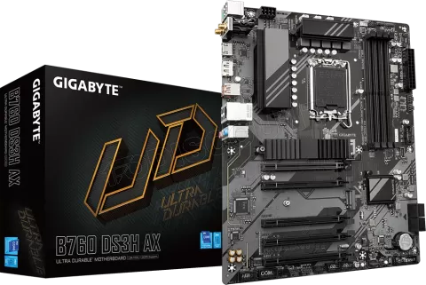 Photo de Carte Mère Gigabyte B760 DS3H AX Wifi DDR5 (Intel LGA 1700)