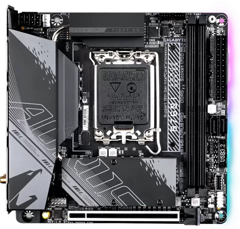 Photo de Carte Mère Gigabyte B760I Aorus Pro DDR5 (Intel LGA 1700) Mini ITX