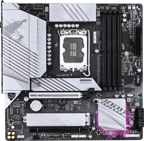 Photo de Carte mère Gigabyte B760M Aorus Elite Wifi 6E Gen 5 (Intel LGA 1700) Micro ATX