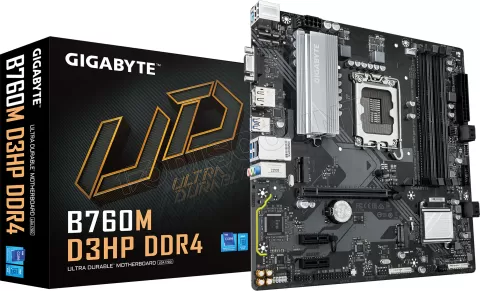 Photo de Carte Mère Gigabyte B760M D3HP DDR4 (Intel LGA 1700) Micro ATX