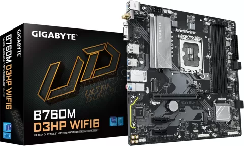 Photo de Carte Mère Gigabyte B760M D3HP WiFi6 DDR5 (Intel LGA 1700) Micro ATX