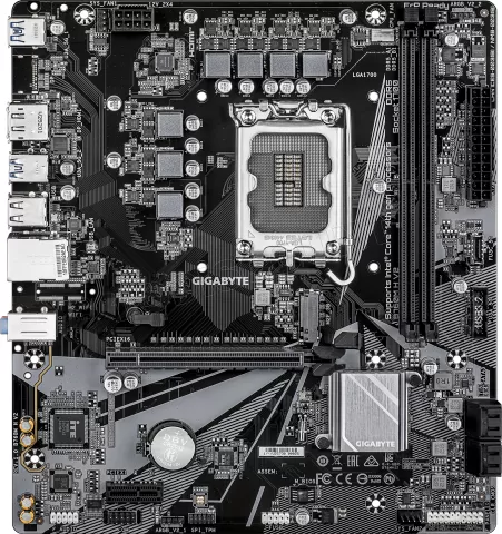 Photo de Carte mère Gigabyte B760M H V2 (Intel LGA 1700) Micro ATX