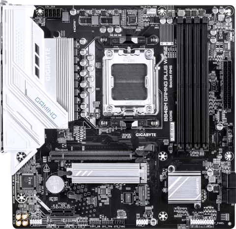 Photo de Carte Mère Gigabyte B840M Gaming Plus WiFi6E (AM5) Micro ATX