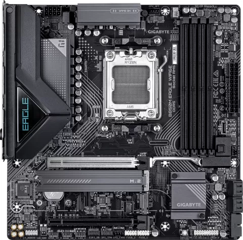 Photo de Carte Mère Gigabyte B850M Eagle WiFi6E (AM5) Micro ATX