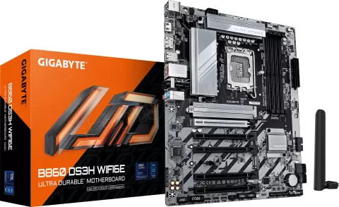 Photo de Carte Mère Gigabyte B860 DS3H WiFi6E (Intel LGA 1851)