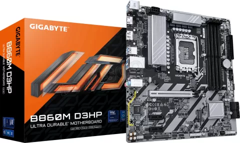 Photo de Carte Mère Gigabyte B860M D3HP (Intel LGA 1851) Micro ATX