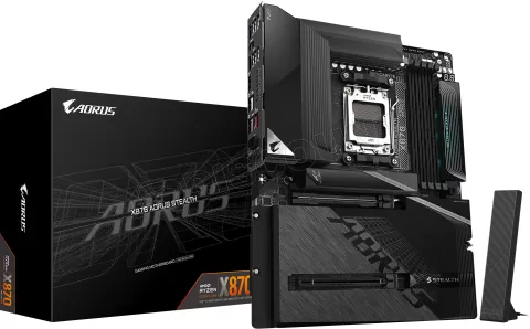 Photo de Carte Mère Gigabyte X870 Aorus Stealth (AM5)