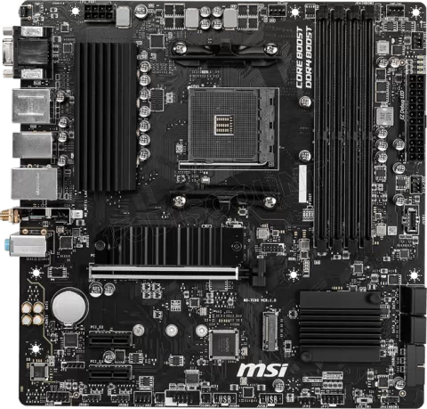 Photo de Carte Mère MSI B550M Pro-VDH WiFi (AM4) Micro ATX