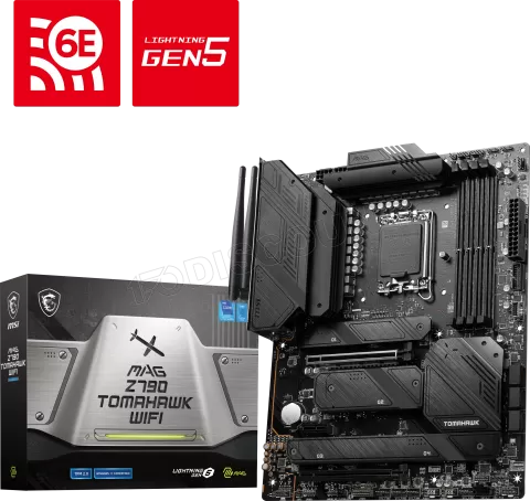 Photo de Carte Mère MSI Mag Z790 Tomahawk WiFi DDR5 (Intel LGA 1700)