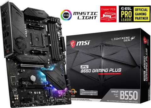 Photo de Carte Mère MSI MPG B550 Gaming Plus (AM4)