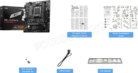 Photo de Carte Mère MSI Pro A620M-B (AM5) Micro ATX