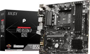 Photo de MSI Pro B550M-P Gen3