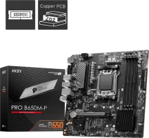 Photo de Carte Mère MSI Pro B650M-P (AM5) Micro ATX