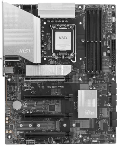 Photo de Carte Mère MSI Pro B860-P WiFi (Intel LGA 1851)