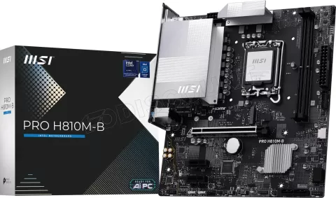 Photo de Carte Mère MSI Pro H810M-B (Intel LGA 1851) Micro ATX